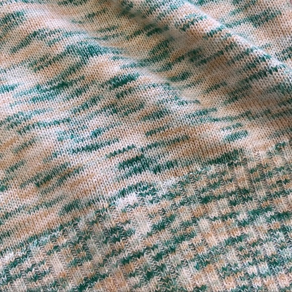 LC Lauren Conrad | Space Dye Turtleneck Knit Green/Tan XXL - Picture 12 of 12